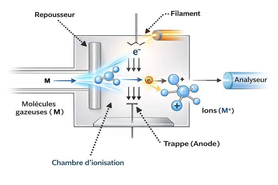 Ionisation électronique