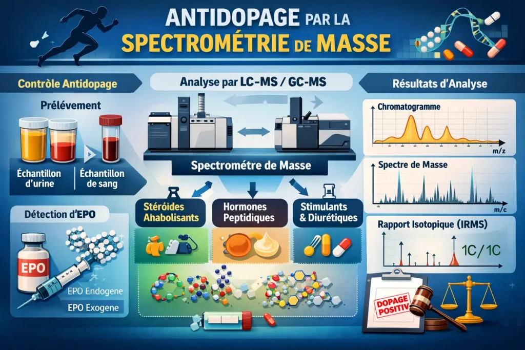 Antidopage et spectrométrie de masse