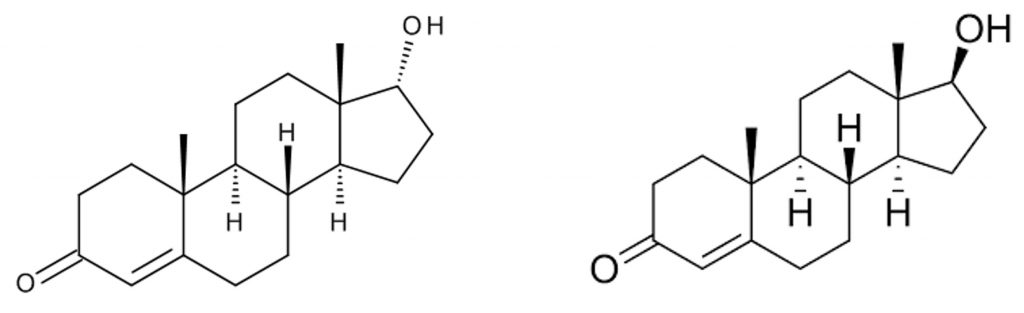 Testostérone et épitestostérone