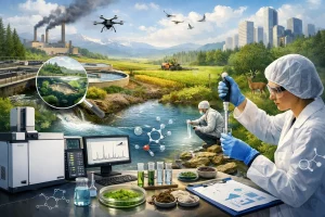 Analyse des contaminants environnementaux par spectrométrie de masse