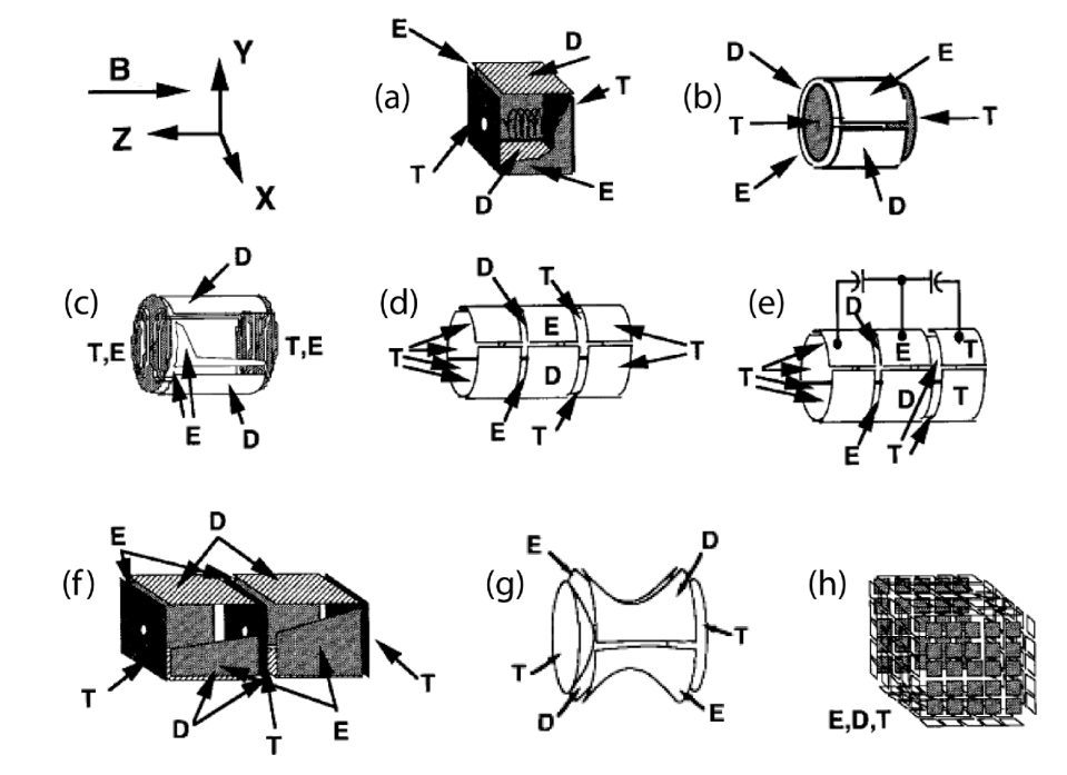 Différents type de cellules ICR